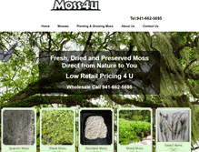 Tablet Screenshot of moss4u.com